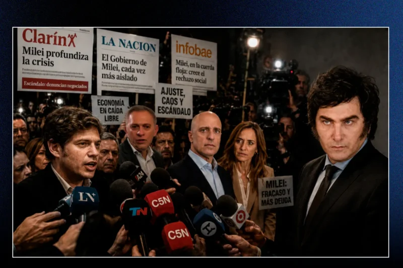 La vuelta de un clásico pre-electoral: todos contra Javier Milei