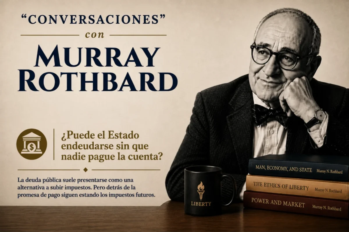 Conversaciones con Murray Rothbard: ¿Puede el Estado endeudarse sin que nadie pague la cuenta?