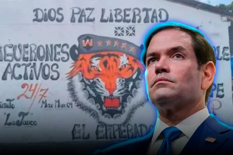 Marco Rubio designó al grupo narcoterrorista «Los Tiguerones» como organización terrorista extranjera