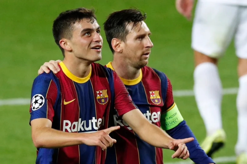 Pedri recordó un gesto que tuvo Lionel Messi con él en su llegada al Barcelona