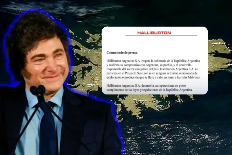 La petrolera Halliburton confirmó que no participará de ninguna actividad en las Islas Malvinas