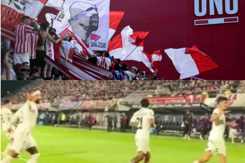 Estudiantes denunció a Memphis Depay ante Conmebol por su gesto contra los hinchas