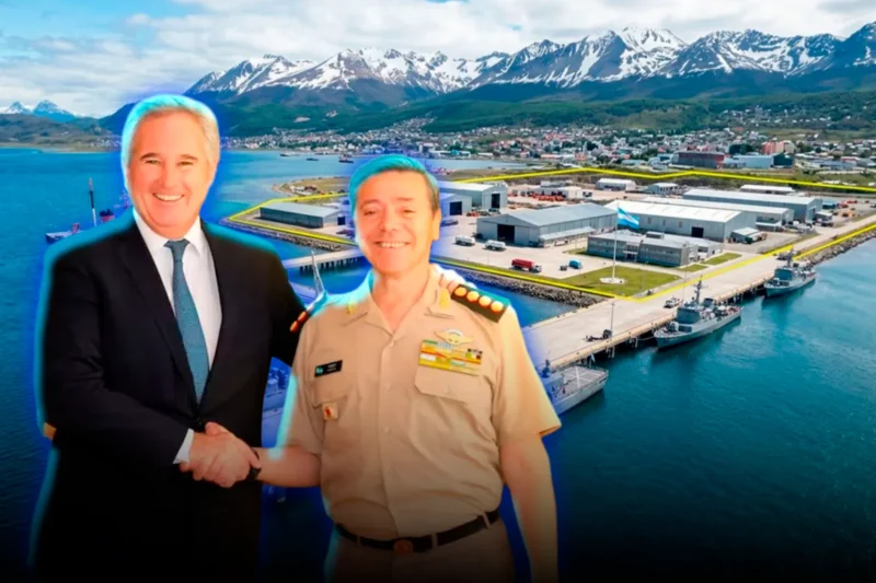 Pablo Quirno y Carlos Presti viajarán a Ushuaia para acelerar la Base Naval Integrada