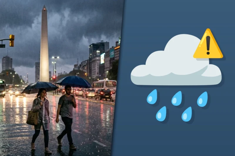 Clima en el AMBA: cuándo llega la lluvia y vuelve el frío