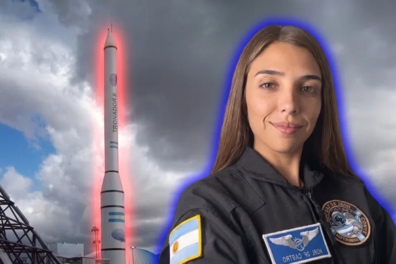 La candidata argentina a astronauta de la NASA expuso el brutal despilfarro del proyecto Tronador