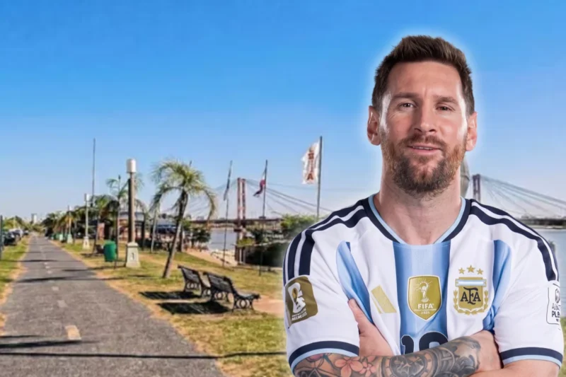 Nombraron «Lionel Messi» a un paseo costero que antes se llamaba «Néstor Kirchner» en Santa Fe