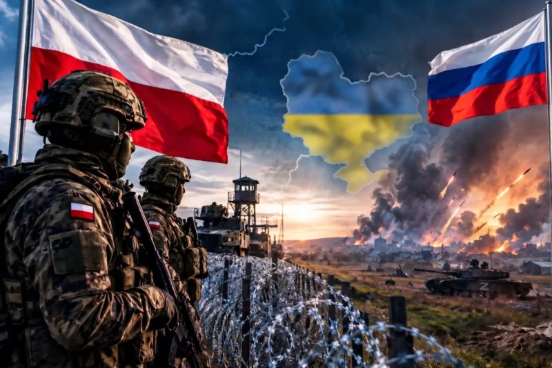 Polonia refuerza su frontera ante la intensificación de los ataques rusos en Ucrania