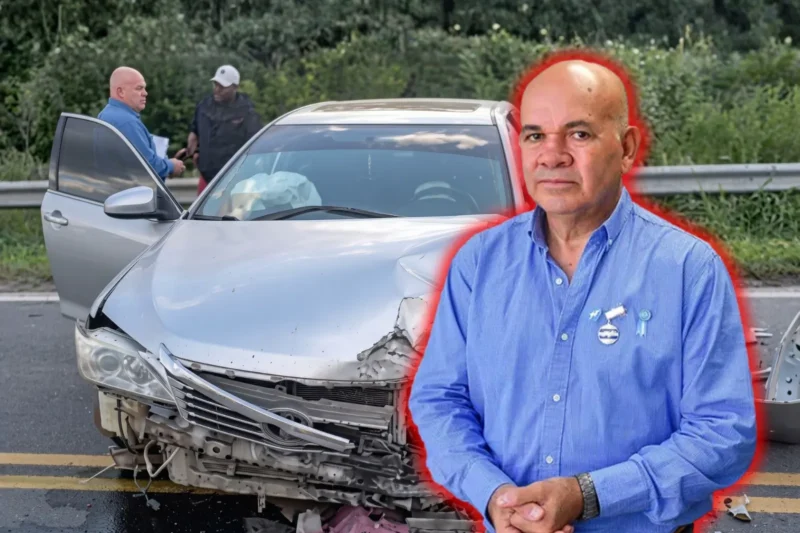 El diputado K Aldo Leiva chocó contra un camión con un auto municipal de San Martín