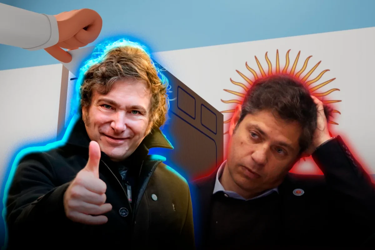 Javier Milei lidera la intención de voto y supera por casi 15 puntos a Kicillof