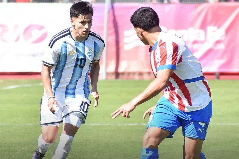 La Selección Argentina cayó 2-1 ante Paraguay en su debut en los Juegos Suramericanos