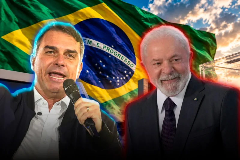 Flavio Bolsonaro superó a Lula en intención de voto para una segunda vuelta, según Atlas Intel