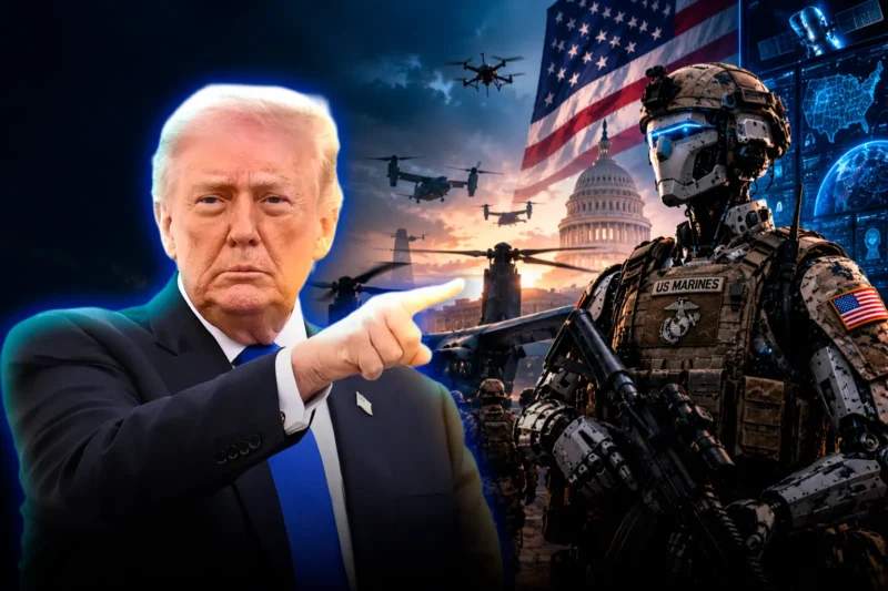 Donald Trump creará la «Fuerza IA» para desarrollar la super inteligencia artificial