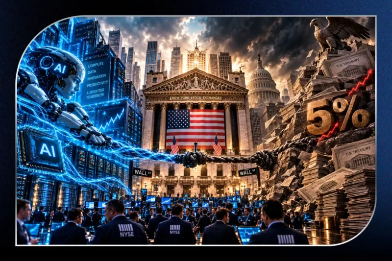 La batalla que define Wall Street: inteligencia artificial contra tasas