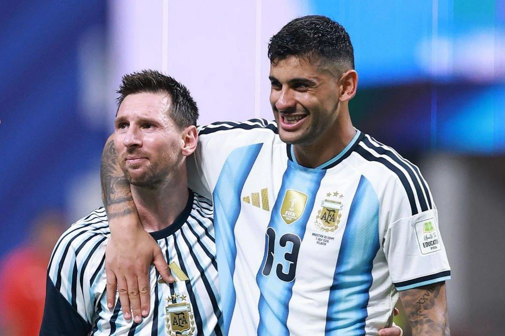 El Cuti Romero le dedicó unas emotivas palabras a Lionel Messi por su despedida de la Selección: «Es el más grande»