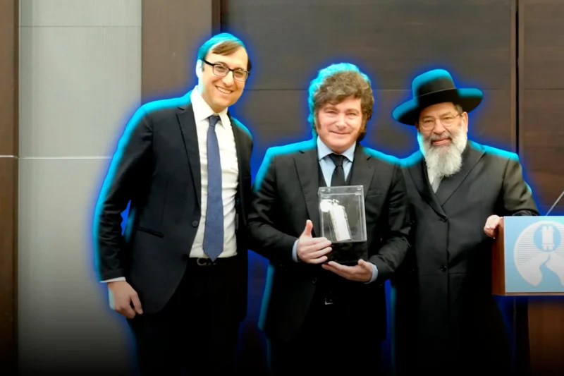 Milei fue premiado en Nueva York por su apoyo a Israel y al pueblo judío