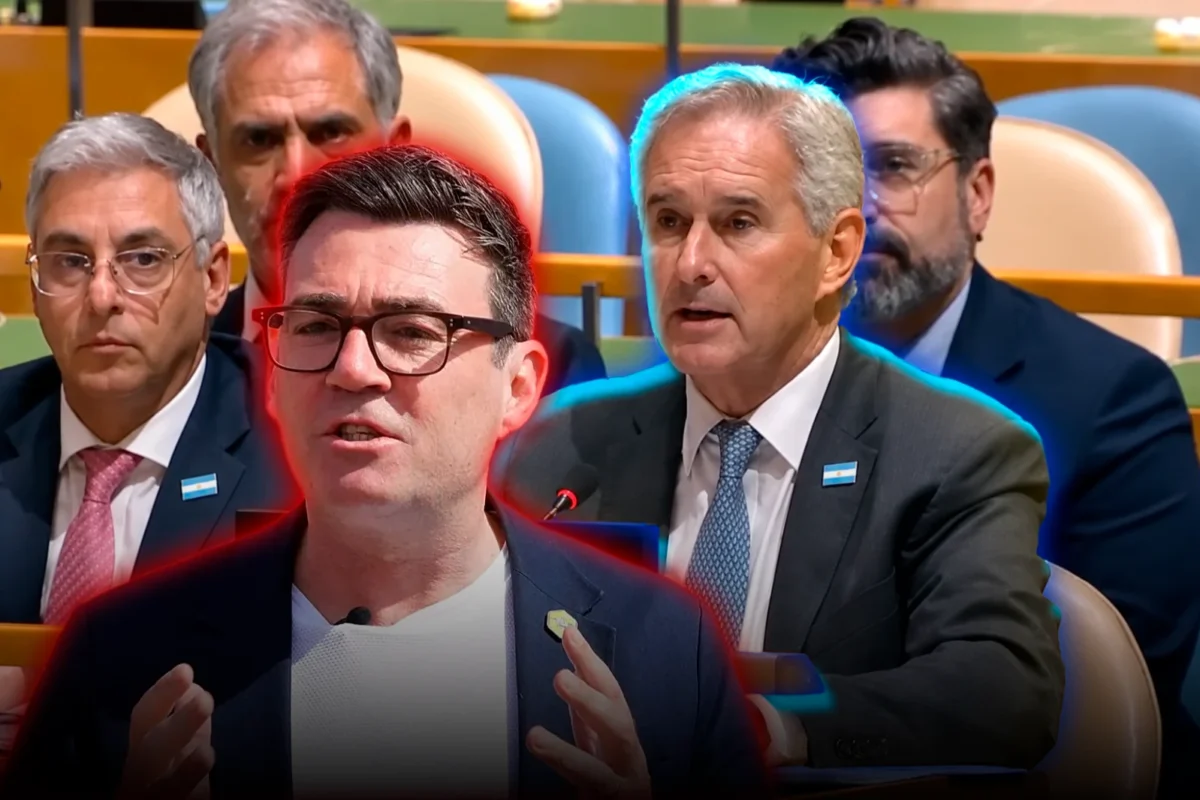 Quirno usó el derecho a réplica en la ONU y respondió a Burnham: “Las Malvinas son argentinas”