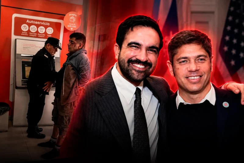 Intento de robo y tiroteo en un banco de La Matanza mientras Axel Kicillof esta viajando por EEUU