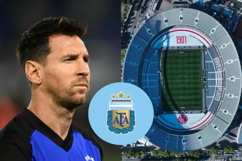 La AFA le pidió a River donar el alquiler del Monumental por la despedida de Lionel Messi