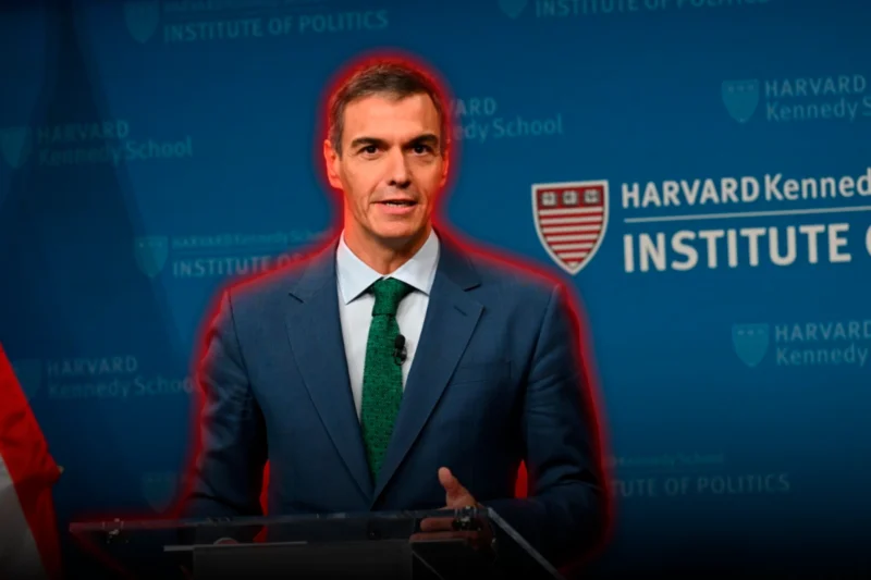 Sánchez fue cuestionado en Harvard por las causas de corrupción de su gobierno
