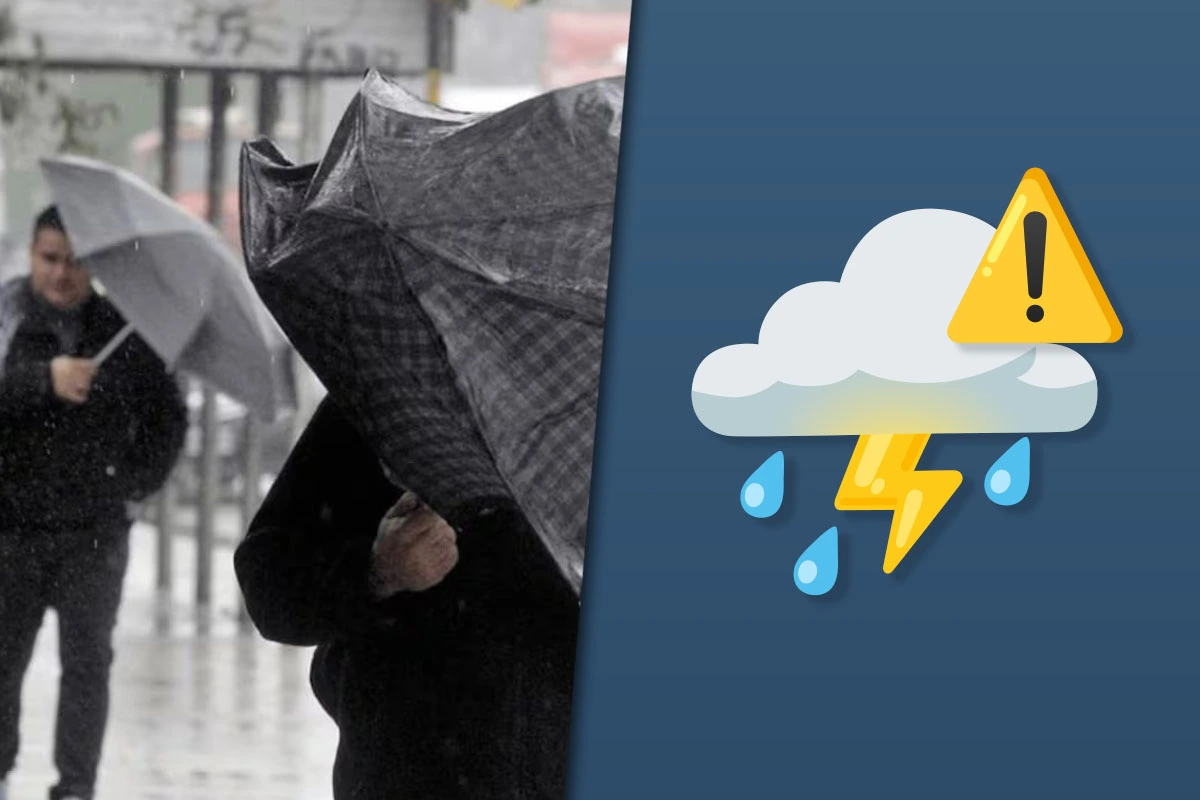 Clima en el AMBA: alerta del SMN por lluvias y ráfagas de hasta 59 km/h