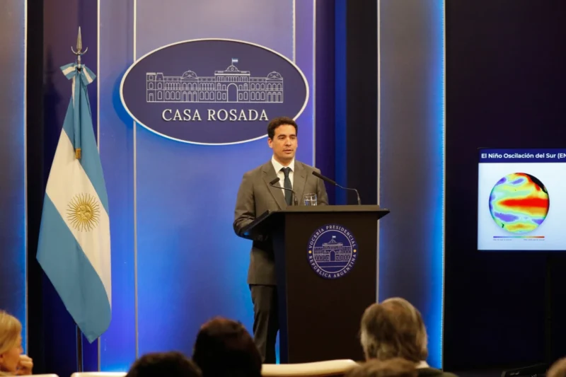 Ravier confirmó quién ocupará la banca de Pagotto y anunció nuevas medidas del Gobierno