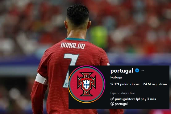 Efecto Ronaldo: Portugal pierde más de 900 mil seguidores tras la salida de CR7
