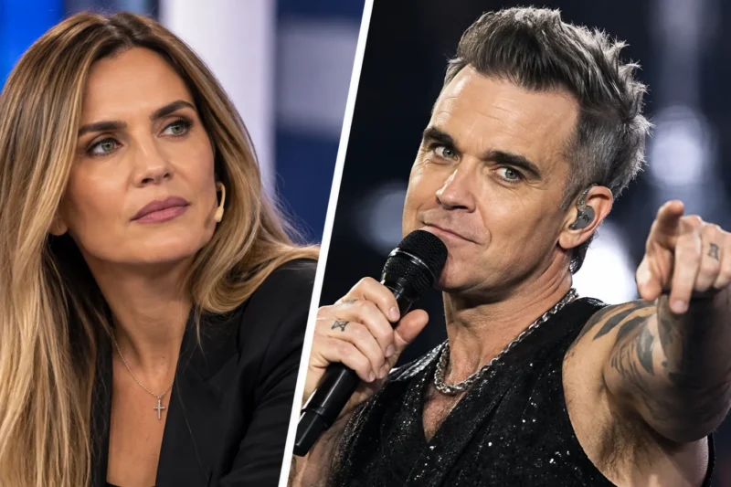 Amalia Granata respondió con picardía al recuerdo de Robbie Williams en su show