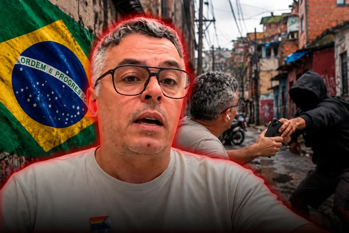 El socialista Paulon se fue a Brasil a hacerle campaña a Lula pero en su primer vivo le robaron el celular