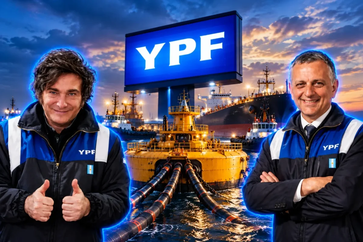 Las monoboyas del VMOS llegaron a Río Negro y permitirán exportar USD 15.000 millones al año