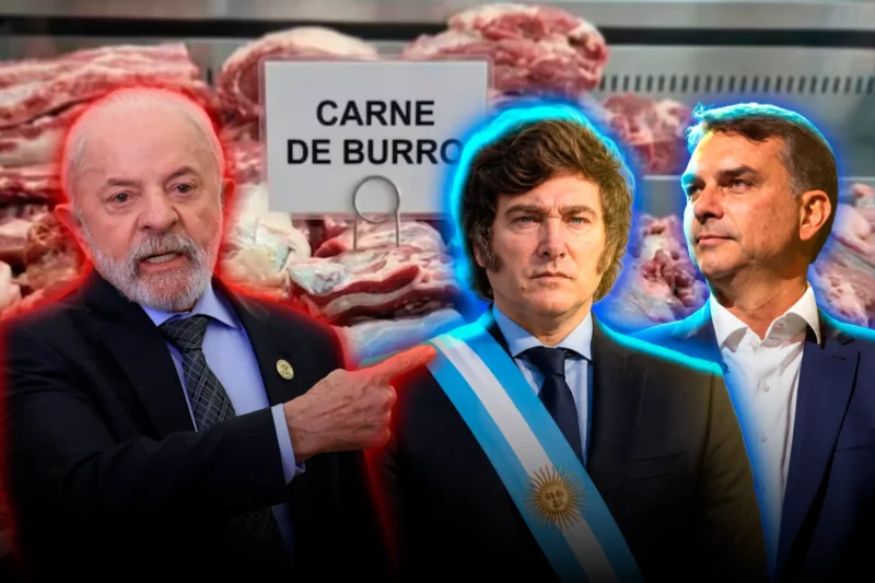 Lula comenzó a difundir información falsa sobre la Argentina de Milei para atacar a Flávio Bolsonaro antes del balotaje