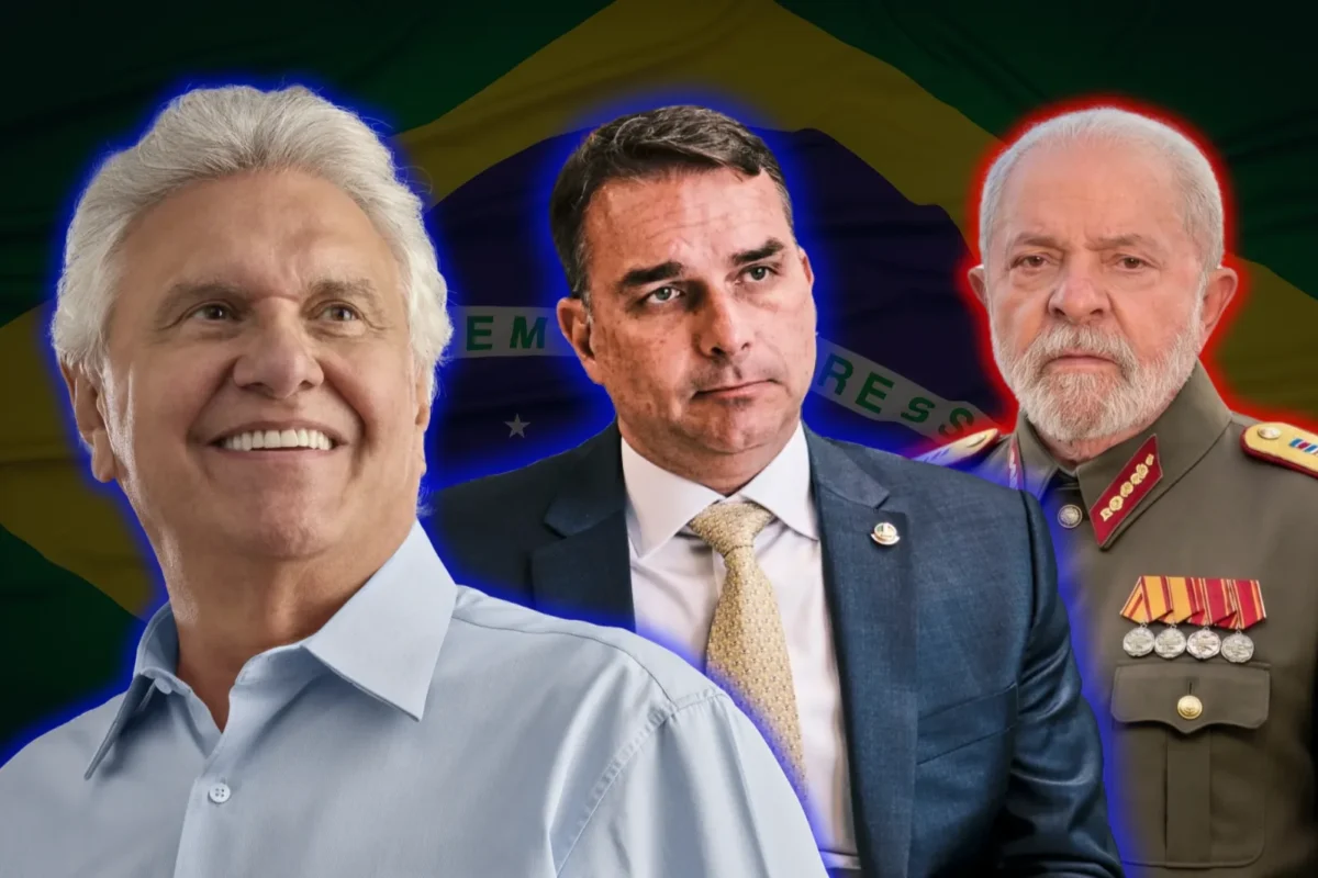 Ronaldo Caiado declaró su apoyo a Flávio Bolsonaro y llama a derrotar al PT en el balotaje