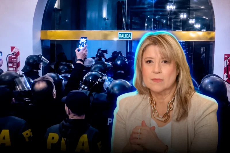 La Policía Federal desalojó a un grupo de militantes kirchneristas que intentaron tomar la Secretaría de Educación