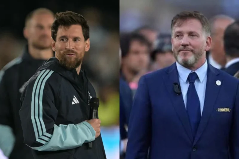 Emotivo reconocimiento de Alejandro Domínguez para Messi en su despedida: qué dijo el presidente de la Conmebol