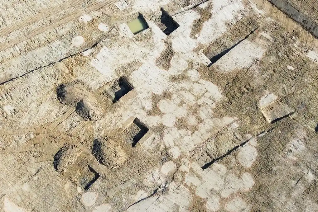 Descubren un enorme taller de cerámica romana en el norte de Francia