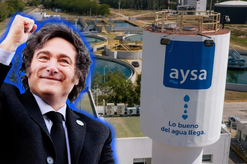 El Gobierno vendió el 90% de AYSA por 340 millones de USD: el nuevo dueño va a invertir más de 2.000 milllones
