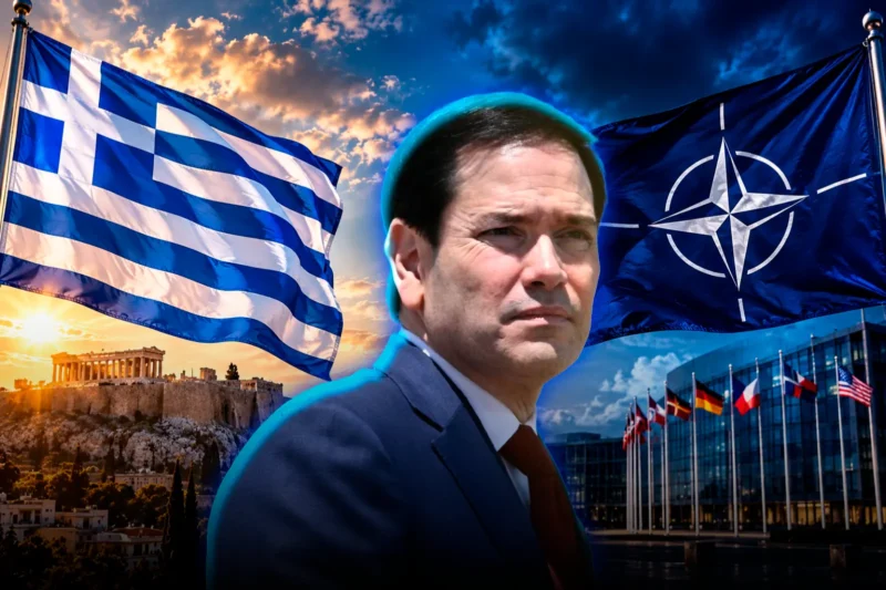 Rubio exige a Europa asumir un mayor peso en su propia defensa durante su visita en Grecia