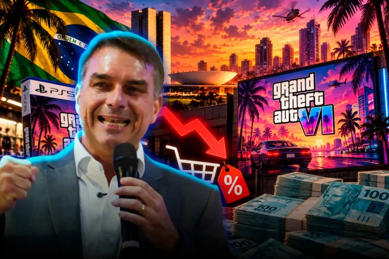 Flávio Bolsonaro propone bajar impuestos digitales y el GTA 6 podría costar hasta un 31% menos
