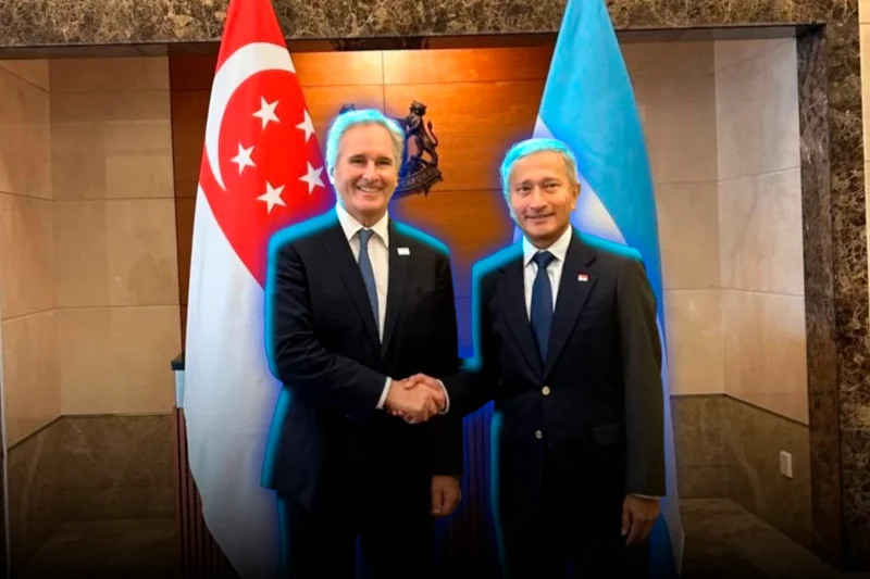 El Gobierno de Singapur expresó su interés en las reformas de Milei en Argentina