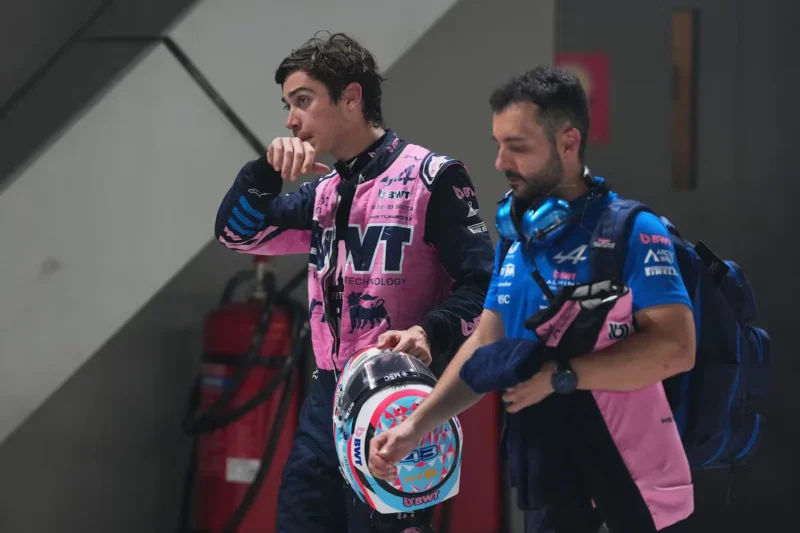 Franco Colapinto explicó el problema técnico que lo dejó afuera de la Sprint en Singapur