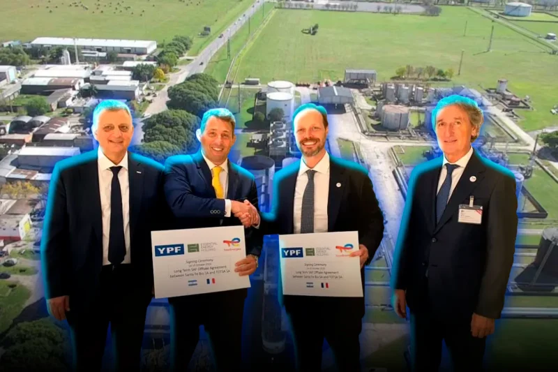 YPF y TotalEnergies avanzan con una inversión de USD 400 millones en Santa Fe para producir combustibles renovables