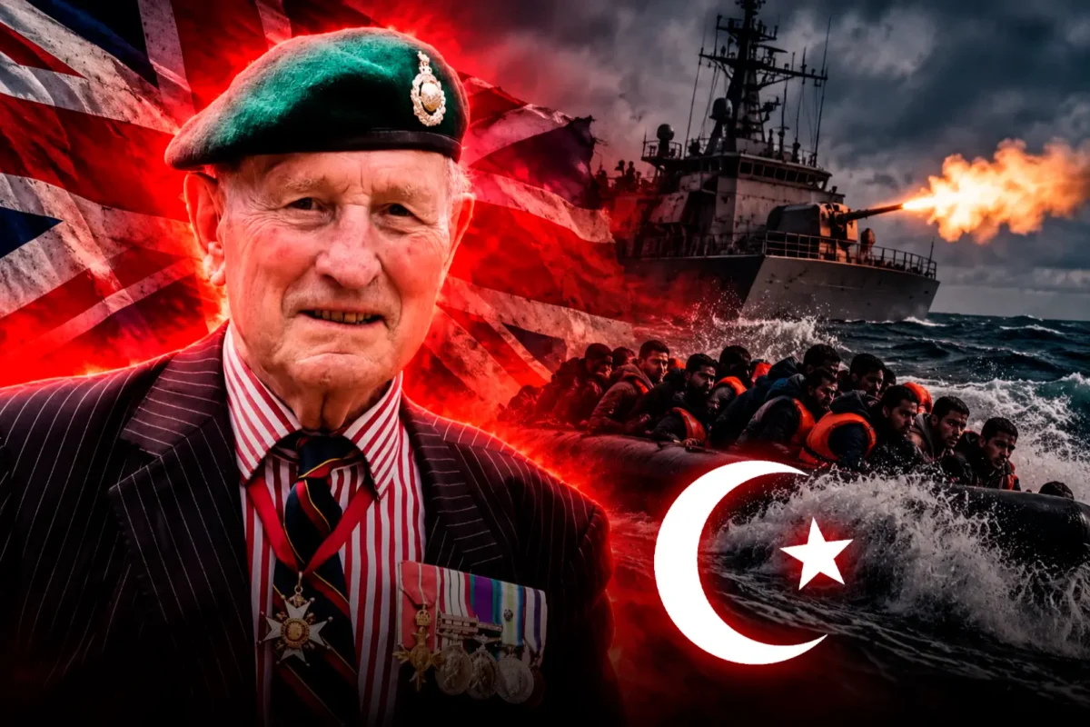 Un excomandante británico de la Guerra de Malvinas pidió ametrallar las embarcaciones de inmigrantes ilegales