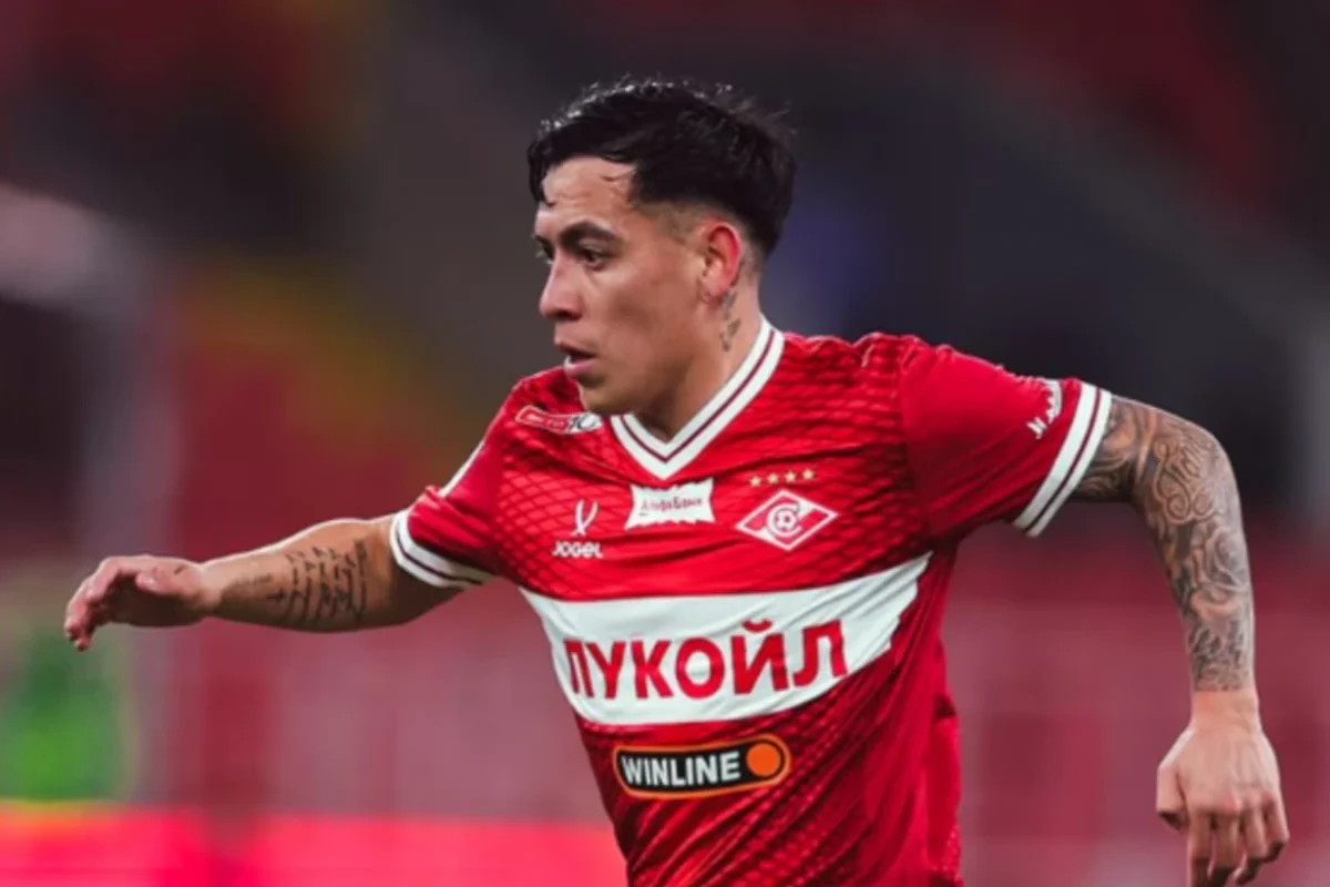 Esequiel Barco fue elegido el mejor jugador de la temporada en Rusia y renovó hasta 2030