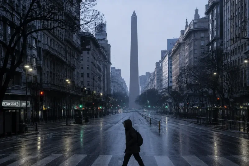El mal tiempo se mantiene en el AMBA: lluvias aisladas hasta el viernes, según el SMN