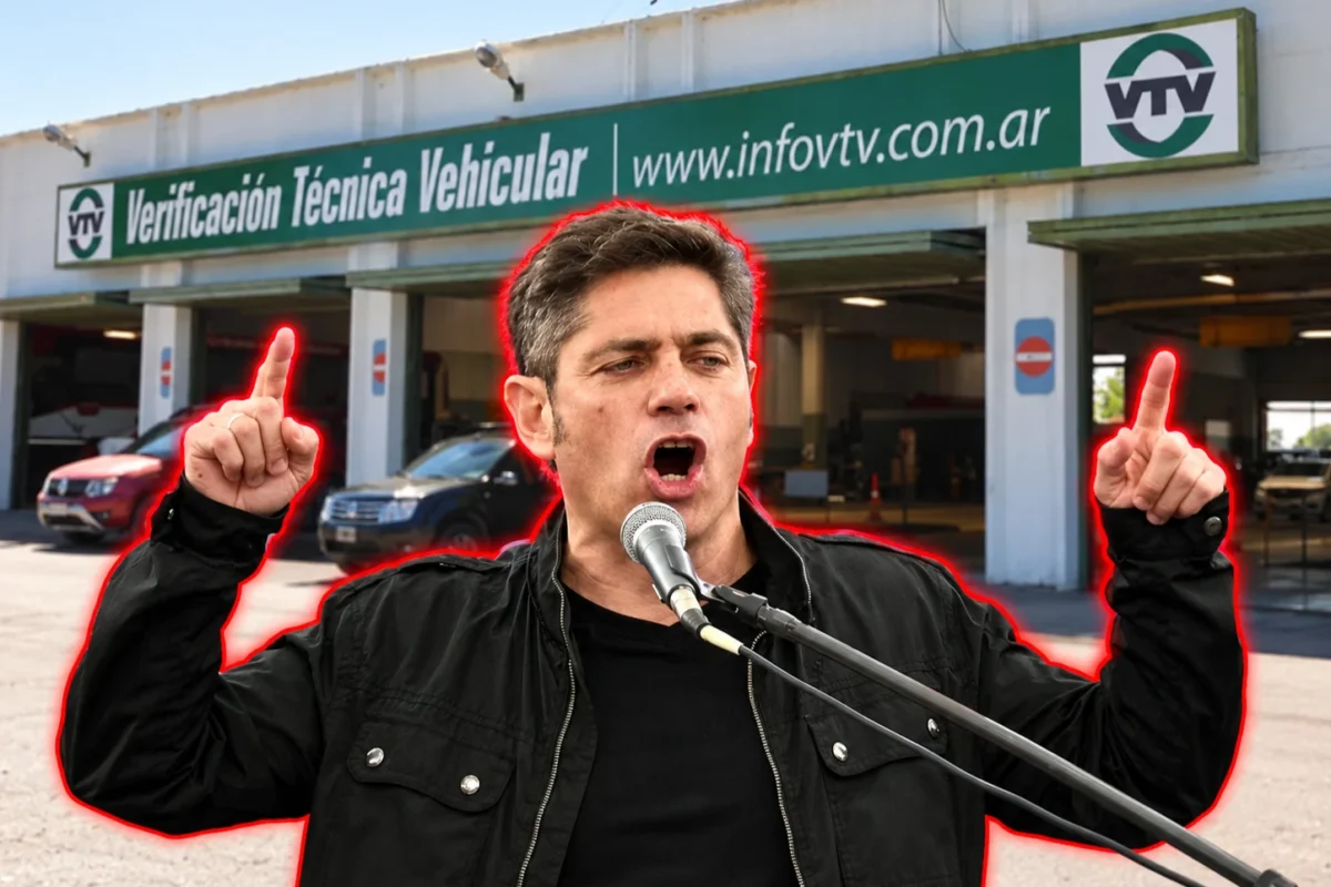 Axel Kicillof aumentó la VTV en la provincia de Buenos Aires: cuánto cuesta desde el 15 de octubre