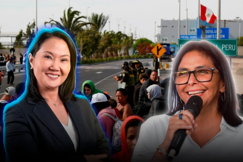 Keiko Fujimori coordinó con Delcy Rodríguez la expulsión de venezolanos indocumentados de Perú