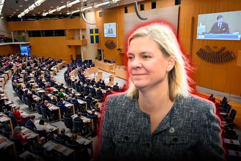 El Parlamento de Suecia rechazó a la socialista Magdalena Andersson y prolonga la incertidumbre política