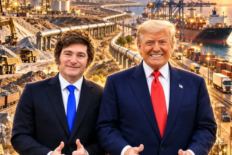 Corredor Andes-Atlántico: Milei y Trump firmaron el acuerdo que cambia la logística argentina