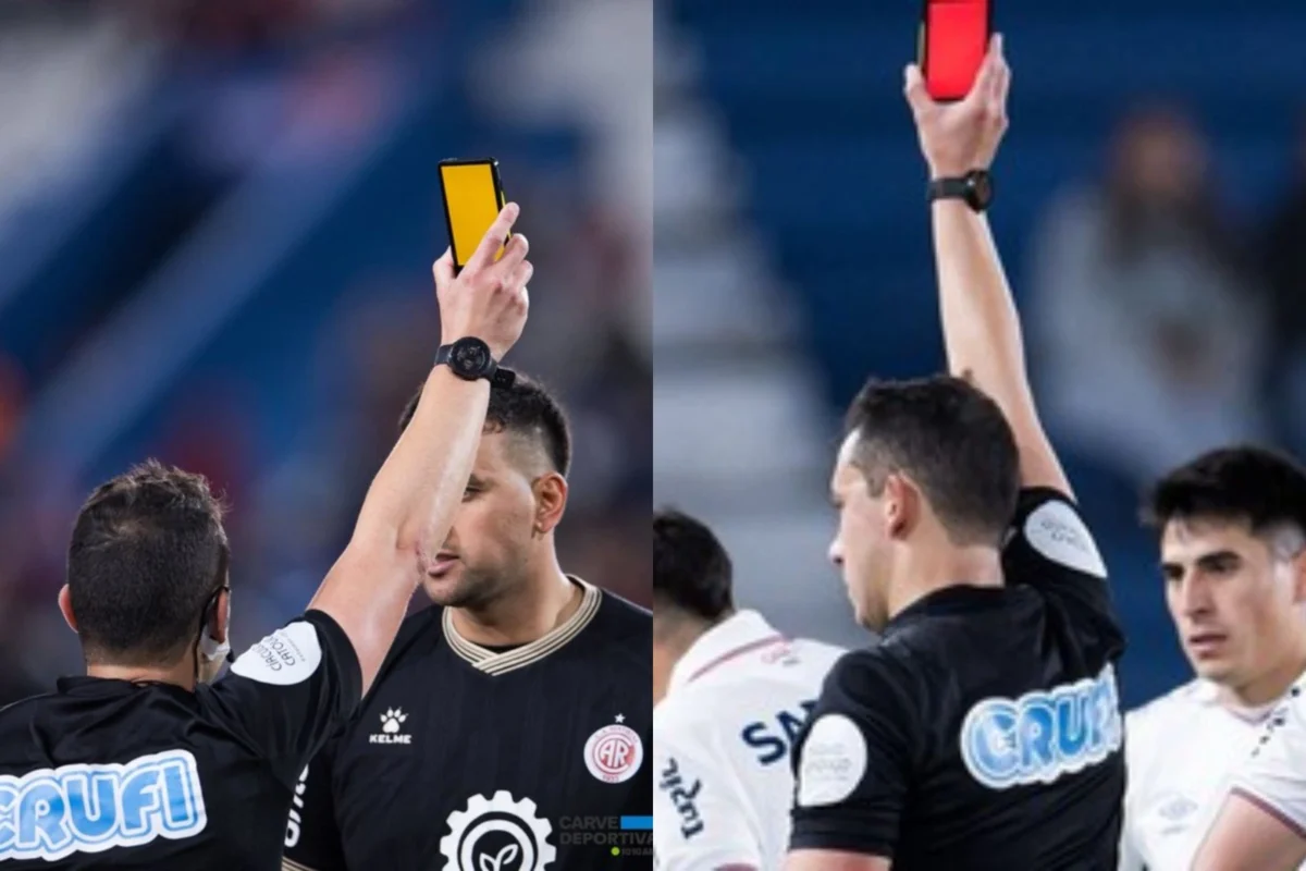 Fútbol uruguayo: probaron tarjetas electrónicas para reemplazar las amarillas y rojas tradicionales