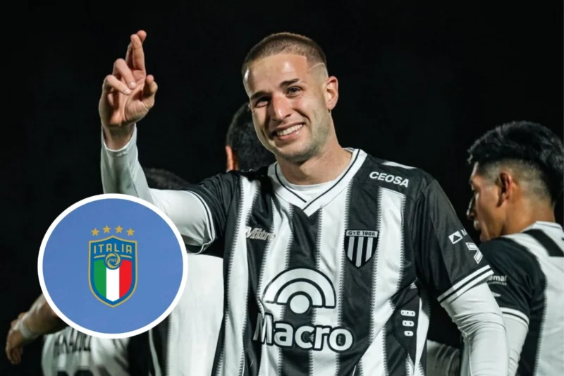 Agustín Módica, goleador del Torneo Clausura, reveló que la Selección de Italia lo sigue de cerca