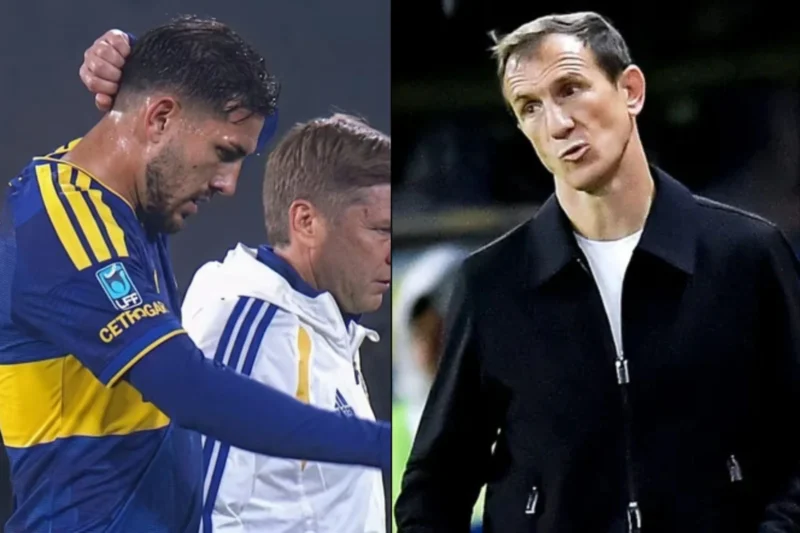 Arruabarrena habló sobre la lesión de Paredes y dejó abierta la duda para la revancha ante Vasco da Gama